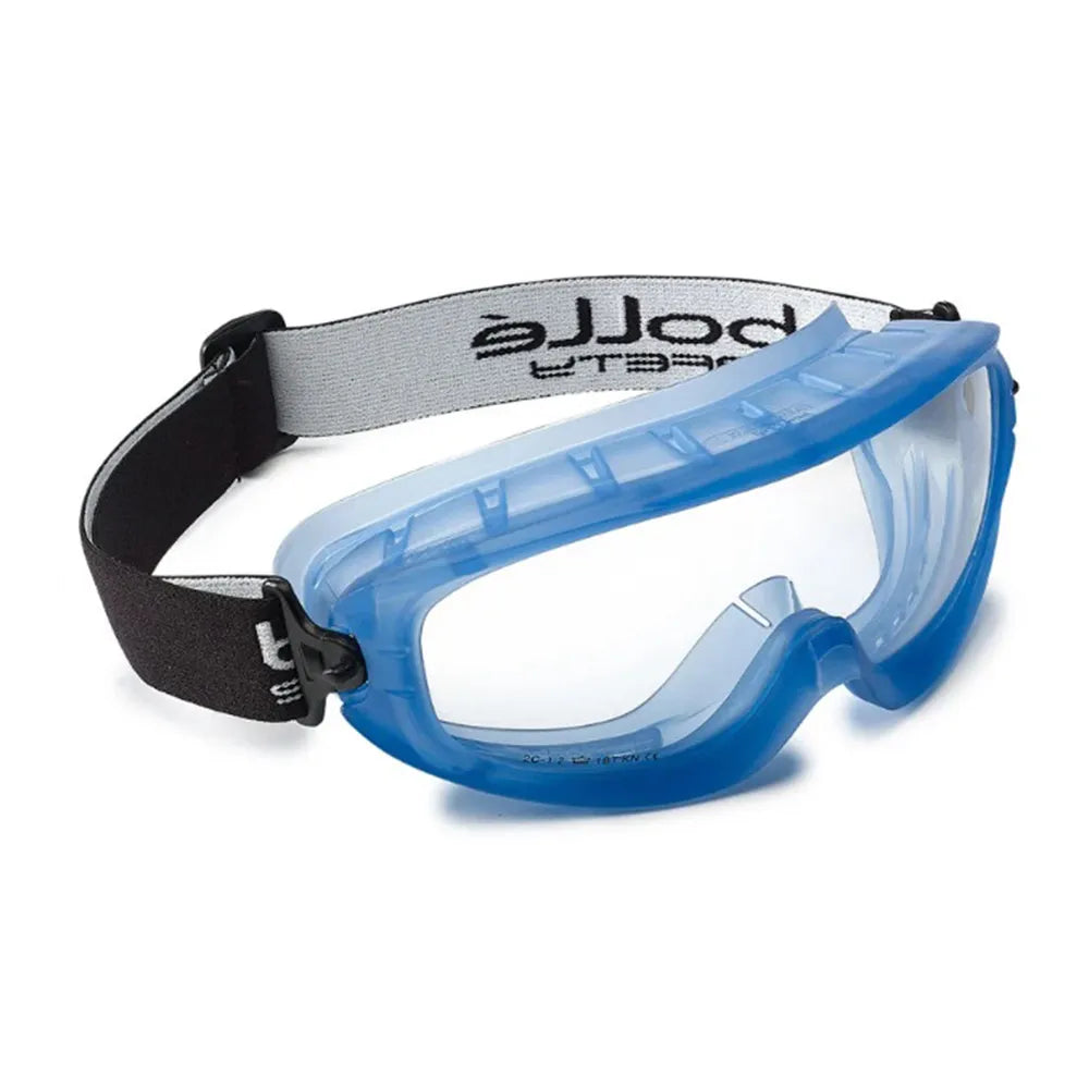 Goggle Bolle Atom Mica Clara Antiempaño Ventilado Azul