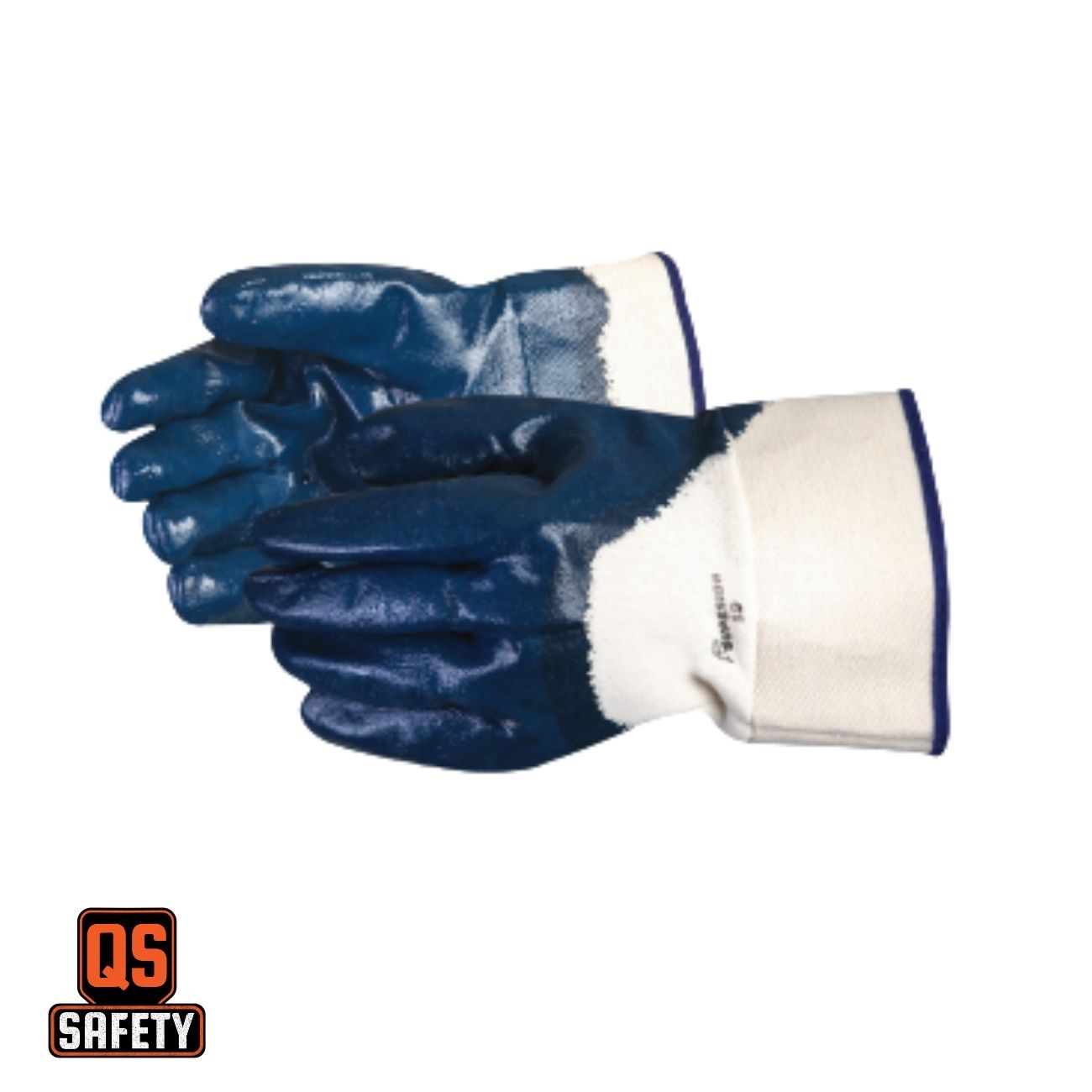 SPI Santé Sécurité  Gants de travail en coton entièrement enduit de  nitrile Superior Glove Chemstop™